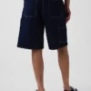 10.5" Baggy Denim Carpenter Shorts
