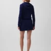100% Cotton Cable-Knit Mini Skort
