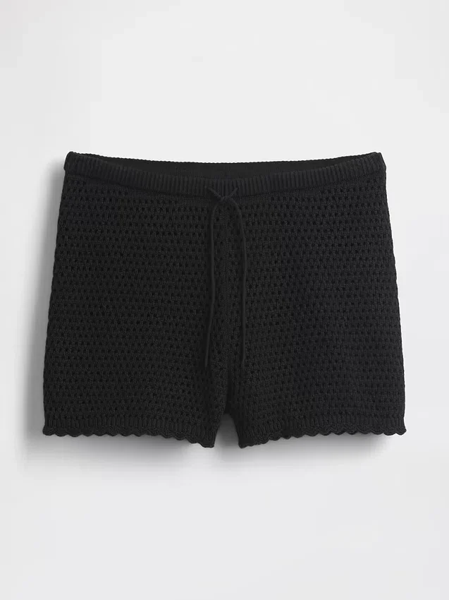 100% Cotton Crochet Easy Shorts