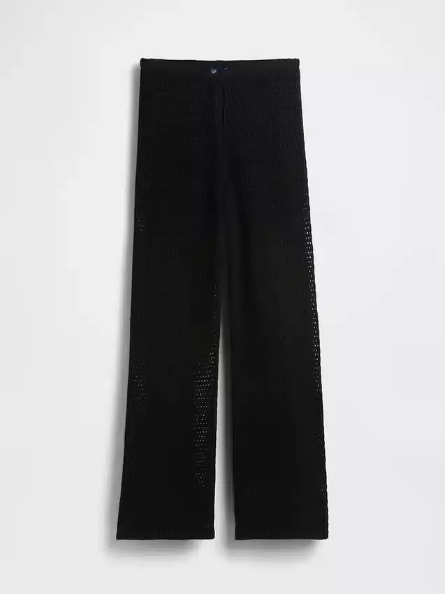 100% Cotton Crochet Sweater Pants