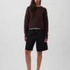 100% Cotton Oversized Crop Sweater