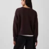 100% Cotton Oversized Crop Sweater