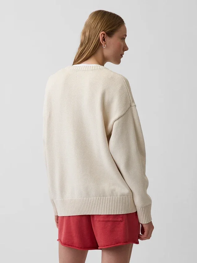 100% Cotton Oversized Sweater