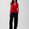 100% Cotton Pocket Sweater Vest