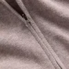 100% Cotton Relaxed Zip Sweater Hoodie
