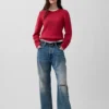 100% Cotton Rollneck Sweater