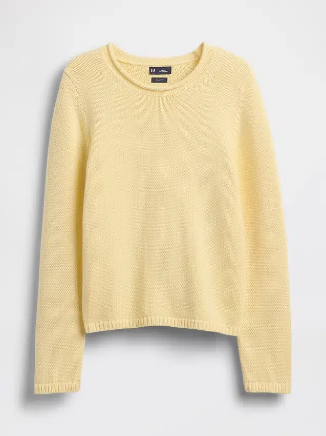100% Cotton Rollneck Sweater