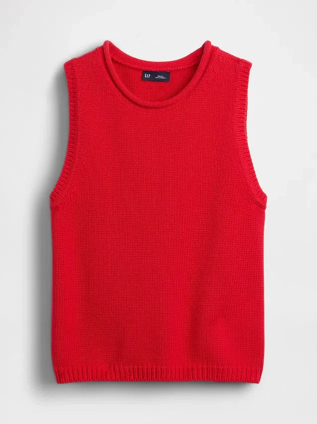 100% Cotton Sweater Vest
