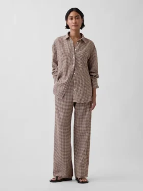 100% Linen Oversized Shirt