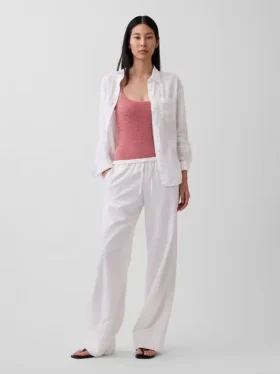 100% Linen Oversized Shirt