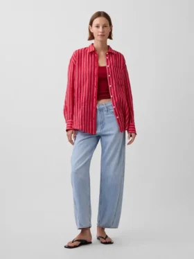 100% Linen Oversized Shirt