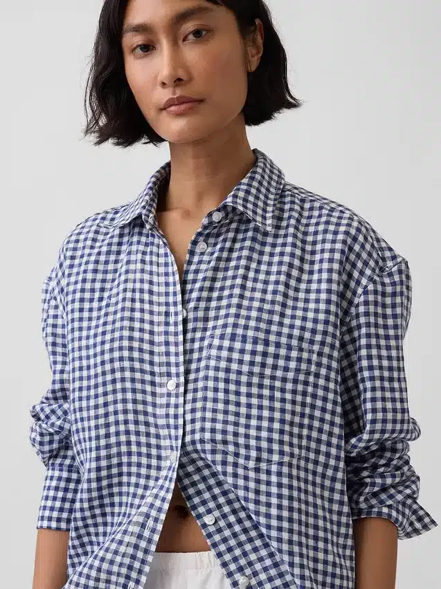 100% Linen Oversized Shirt