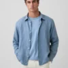 100% Linen Relaxed Shirt