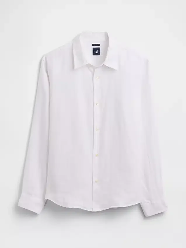 100% Linen Relaxed Shirt