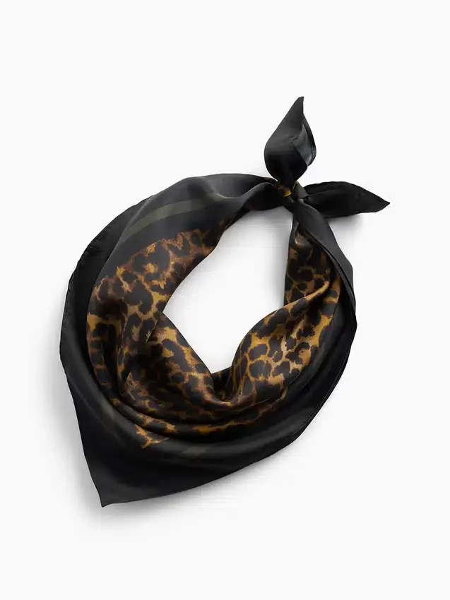 100% Silk Bandana