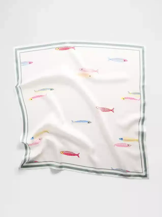 100% Silk Oversized Bandana