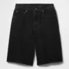 11" Mid Rise Longline Denim Shorts