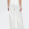 365 High Rise Linen-Blend Trousers