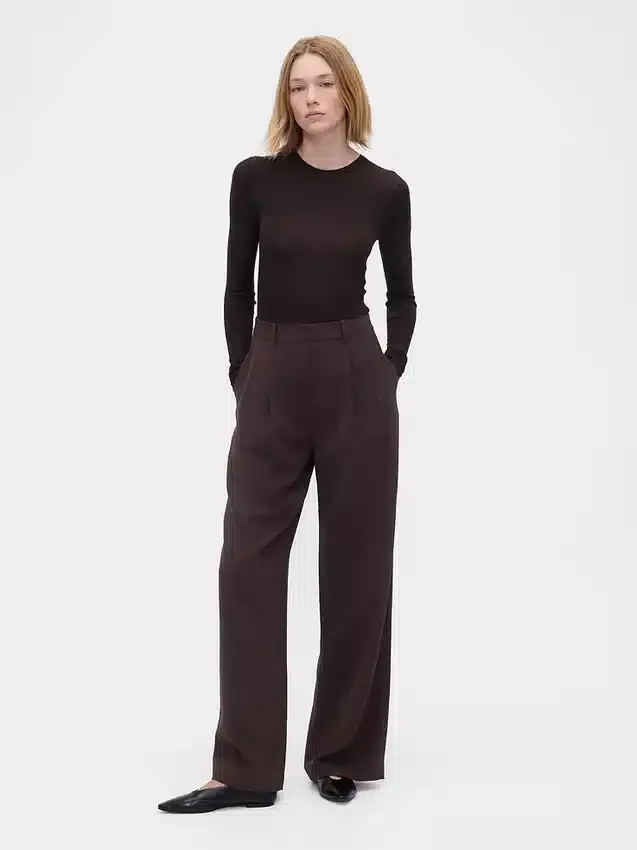 365 High Rise Pleated Trousers