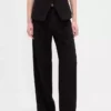 365 Low Rise Pleated Wide-Leg Trousers