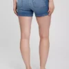 4" Maternity Inset Panel Denim Shorts