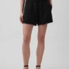 4" Mid Rise Cotton Gauze Easy Shorts
