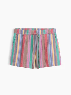 4″ Mid Rise Cotton Gauze Easy Shorts