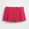 4" Mid Rise Linen-Blend Shorts