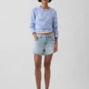 4" Mid Rise Ultrasoft Relaxed Cutoff Shorts