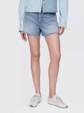 4″ Mid Rise Ultrasoft Relaxed Cutoff Shorts