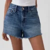 4" Mid Rise Ultrasoft Relaxed Cutoff Shorts