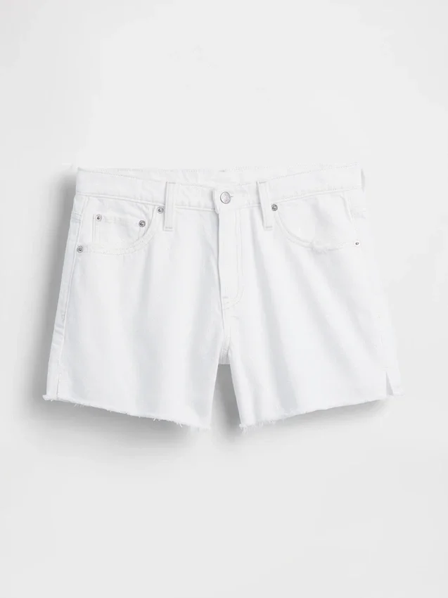 4" Mid Rise Ultrasoft Relaxed Cutoff Shorts