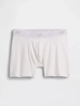 5" Organic Stretch Cotton Boxer Briefs