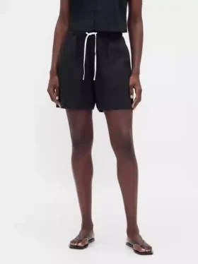 6″ Linen-Blend Easy Shorts