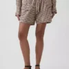6" Linen-Blend Easy Shorts