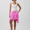 6" Linen-Blend Easy Shorts