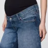 7" Maternity Full Panel Denim Bermuda Shorts
