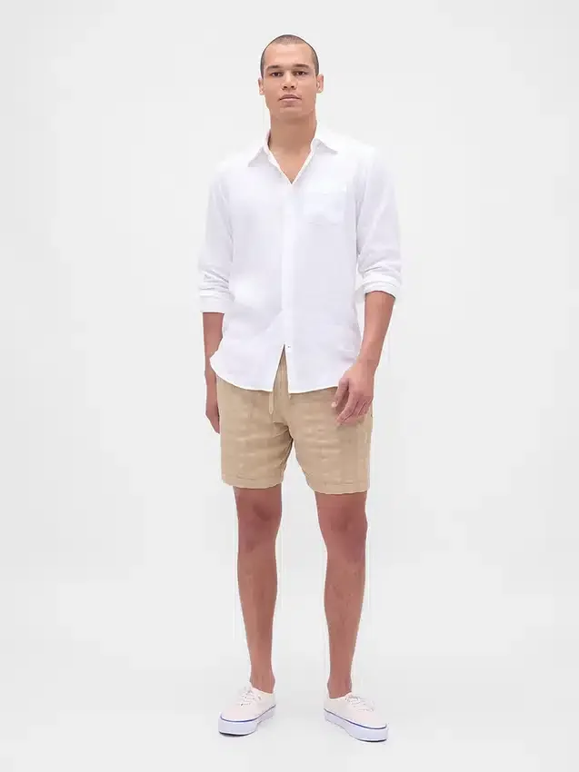 7" Textured Easy Shorts