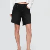 8" Mid Rise '90S Loose Denim Bermuda Shorts