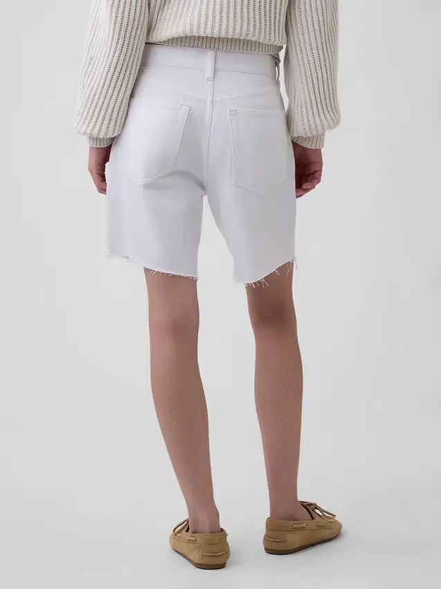 8" Mid Rise Ultrasoft Loose Bermuda Shorts