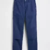 90S Loose Canvas Double-Knee Carpenter Pants