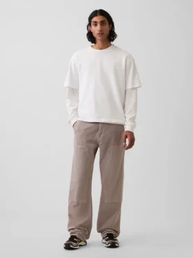 90S Loose Double-Knee Carpenter Jeans