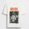 Ac/Dc Relaxed Graphic T-Shirt