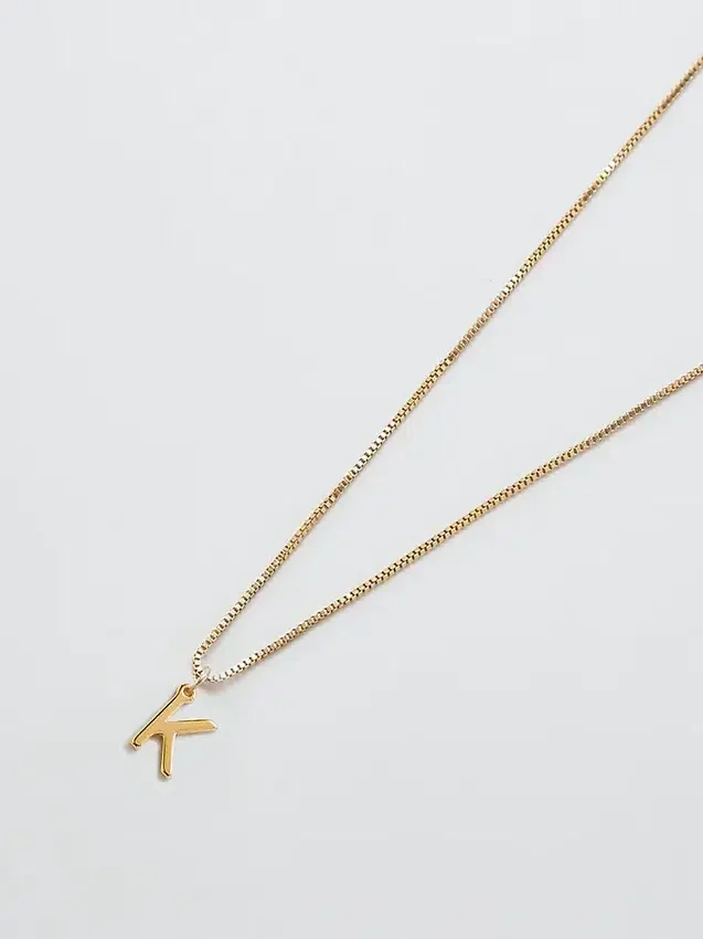 Admiral Row Gold Dainty Initial Necklace