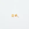 Admiral Row Gold Initial Earrings