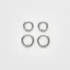 Admiral Row Mini Hoop Earrings Double Pack