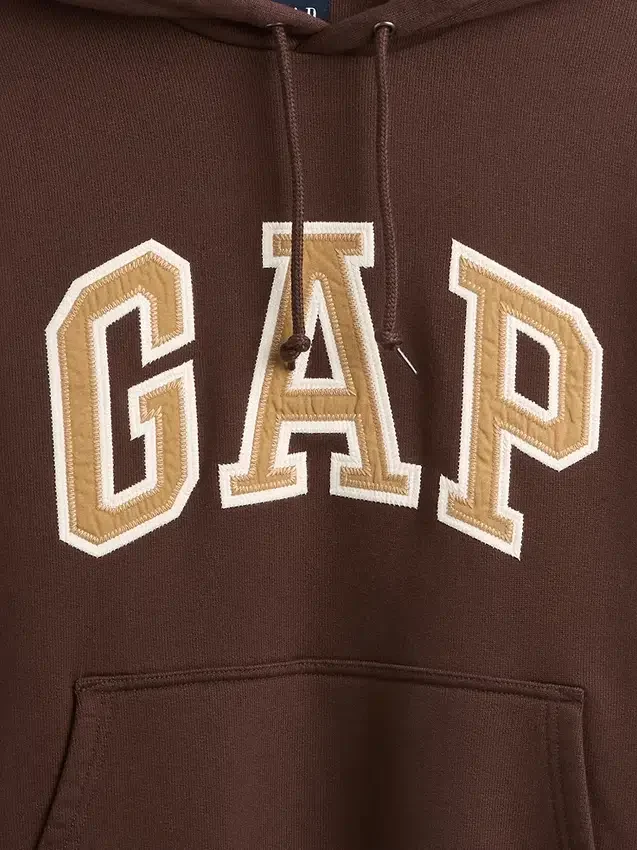 Adult Extra Heavyweight French Terry Oversized Logo Hoodie
