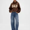 Adult Extra Heavyweight French Terry Oversized Logo Hoodie
