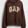 Adult Extra Heavyweight French Terry Oversized Logo Hoodie