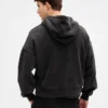 Adult Heavyweight Oversized Crop Zip Hoodie